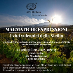MAGMATICHE ESPRESSIONI - I vini vulcanici della Sicilia MAGMATICHE ESPRESSIONI - I vini vulcanici della Sicilia